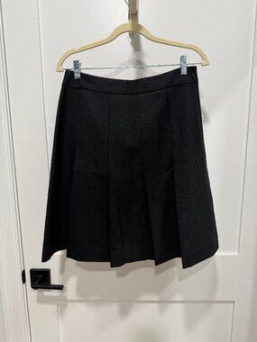 Kate Spade pleated black skirt
